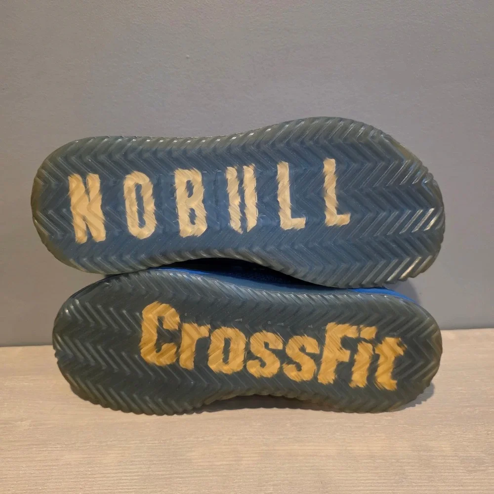 NOBULL CrossFit Games 2021 Trainer Mens 7.5 Blue Excellent Training Shoes